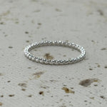 spiral sterling silver ring