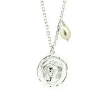 zodiac virgo necklace silver