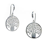 silver boab earrings