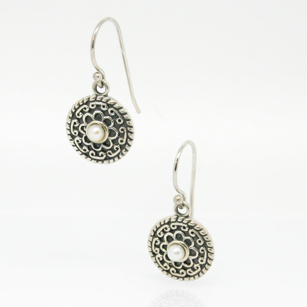 Oxide top jewellery earrings