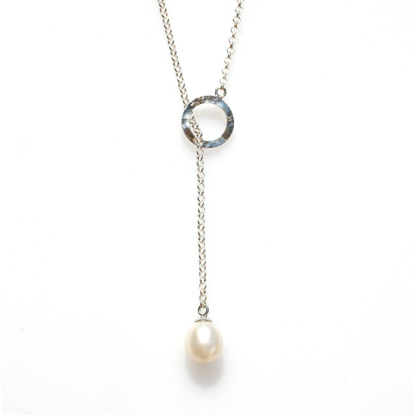lariat pearl necklace