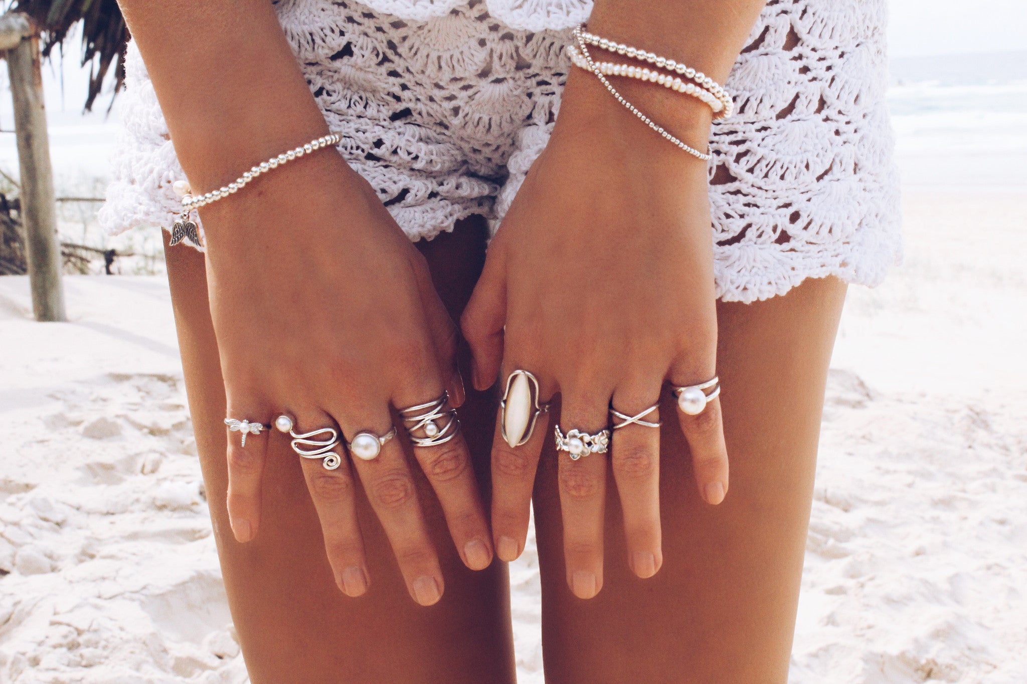 ladies broome pearl ring