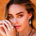 Pearl Silver Earrings