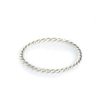 seabreeze spiral steerling silver dainty ring