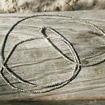 silver necklace