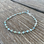 Larimar Anklet