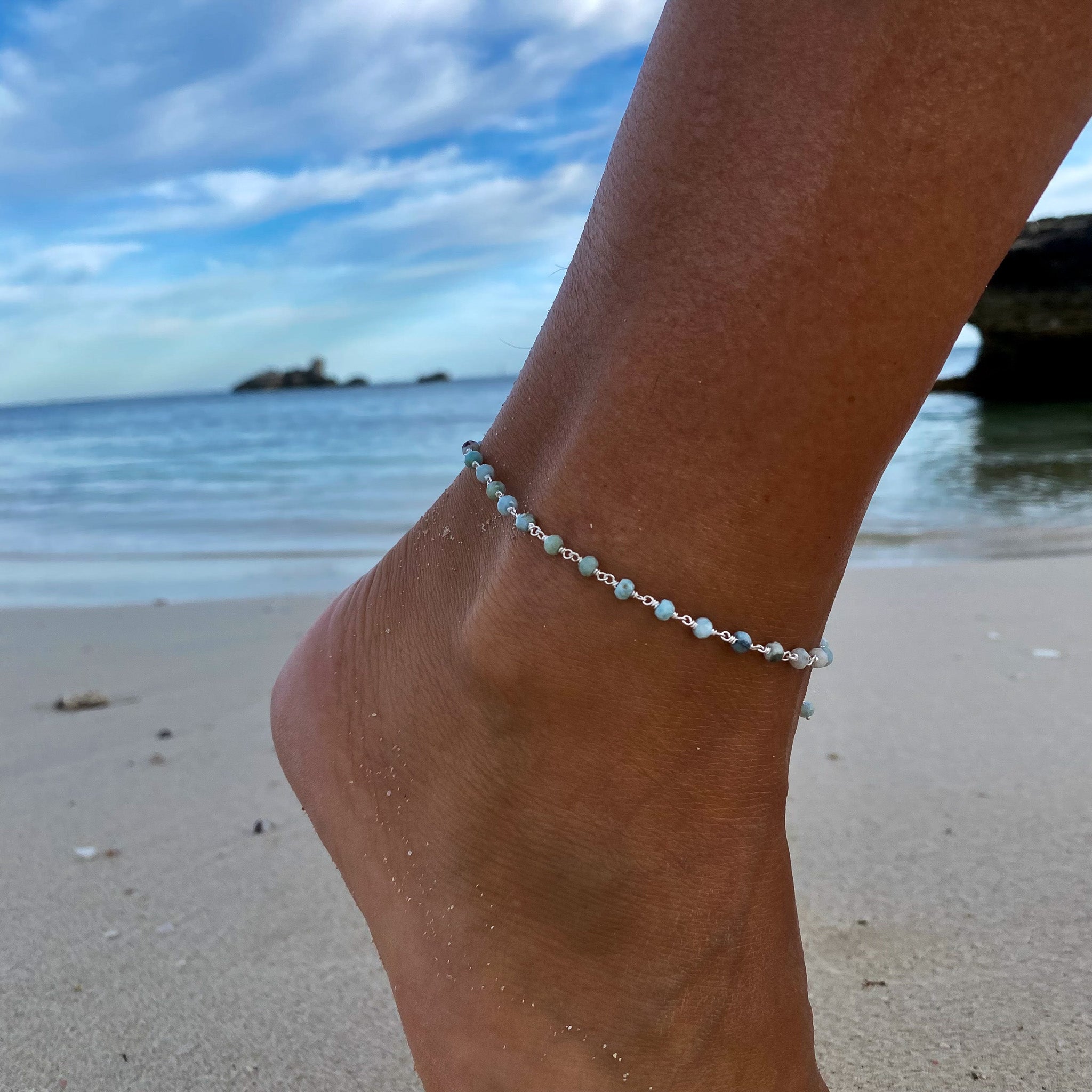 larimar anklet