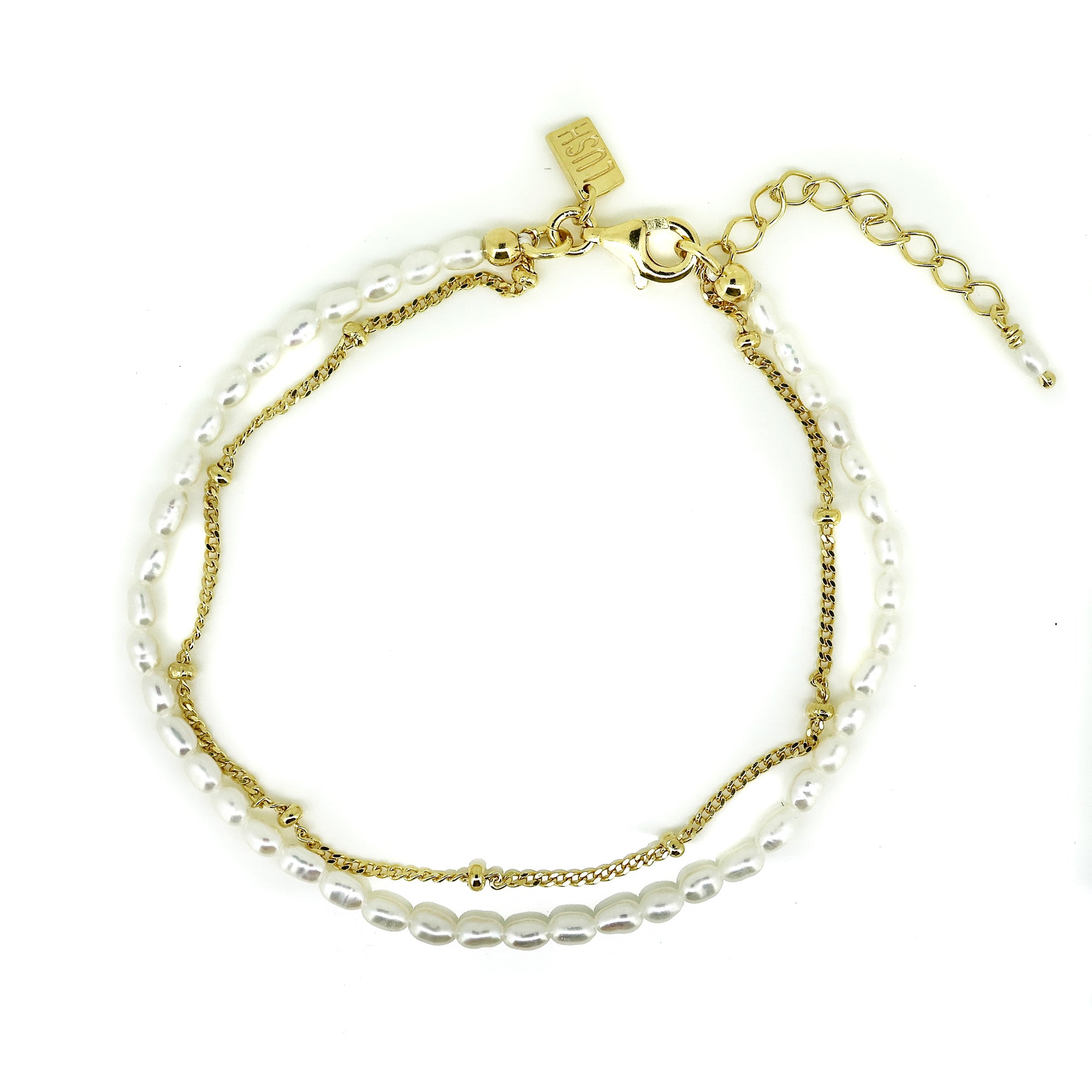 cascade pearl bracelet