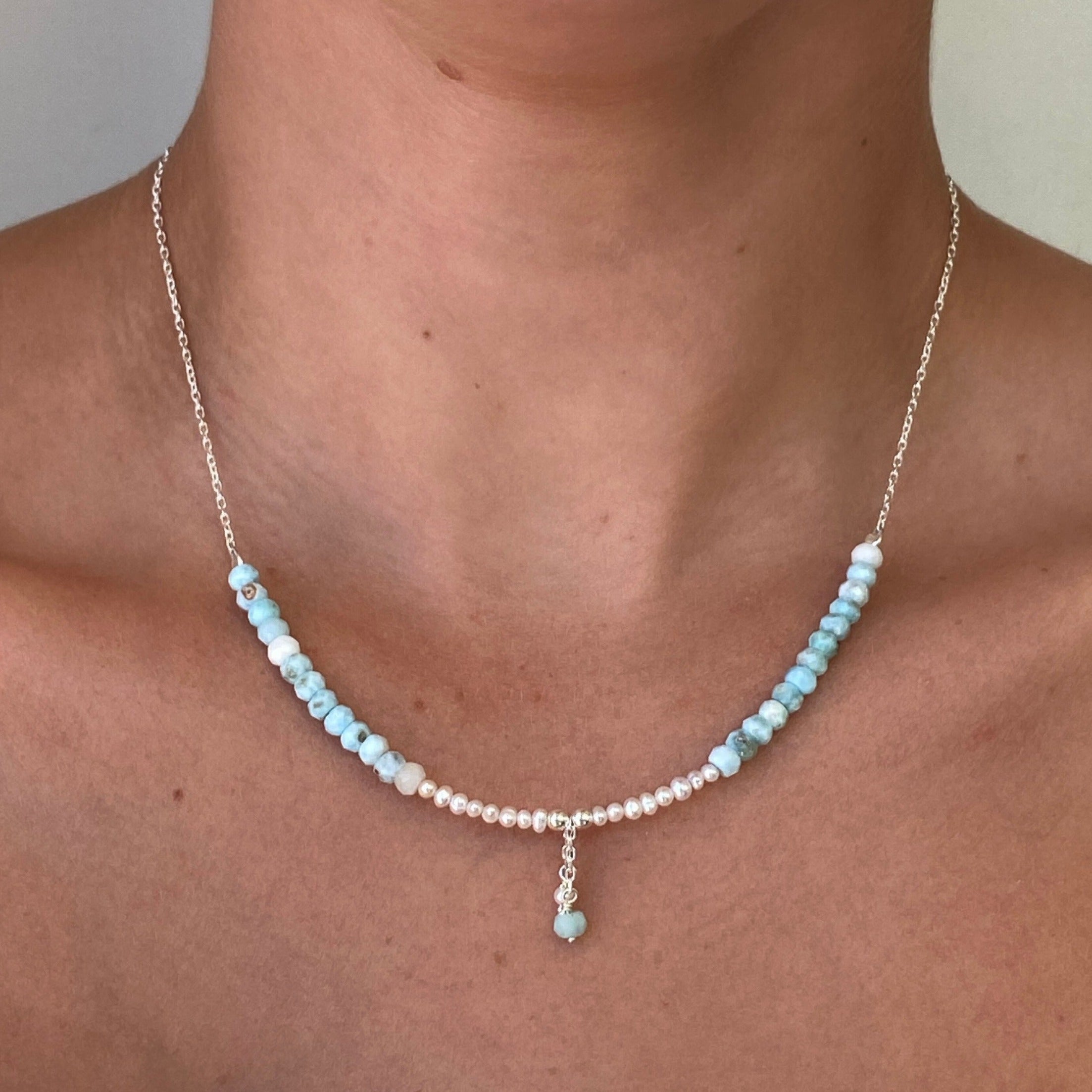 ocean spell larimar necklace