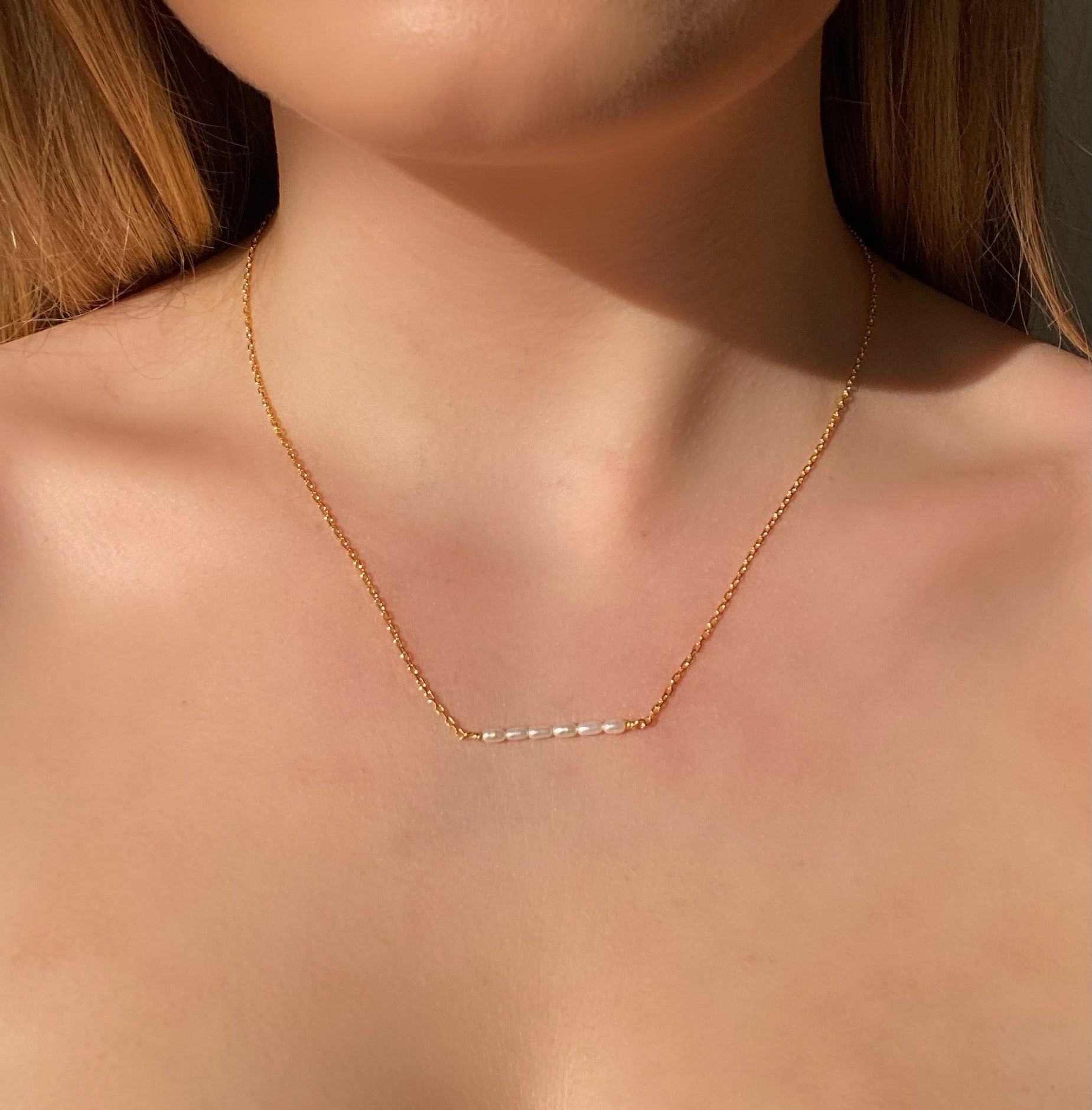 Pearl Coast Necklace Gold