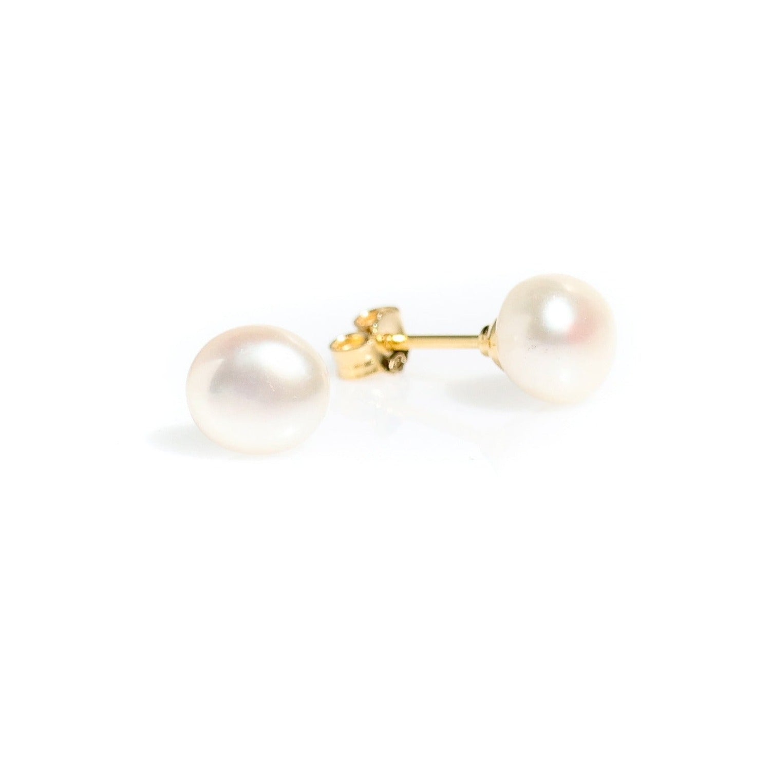 keshi pearl studs