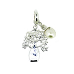 boab tree of life pendant with pearl