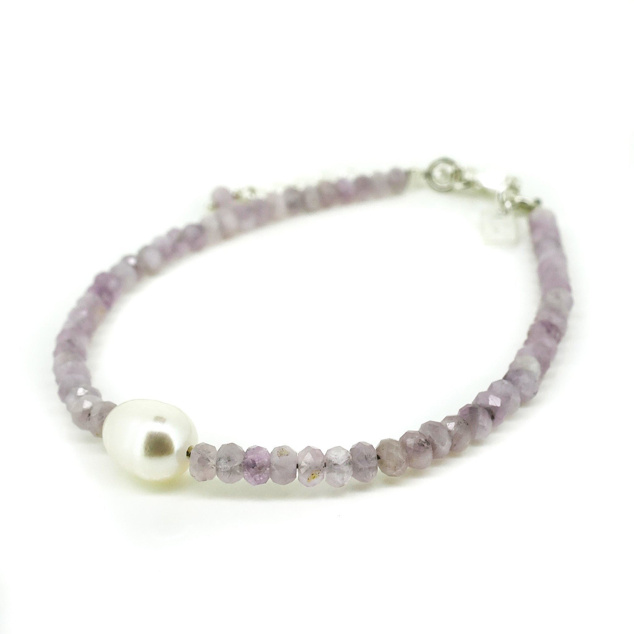 lavender gemstone bracelet