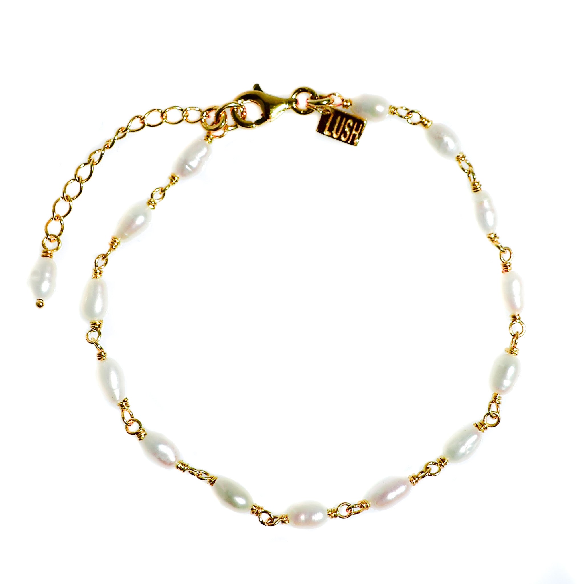 Seaside bliss pearl bracelet