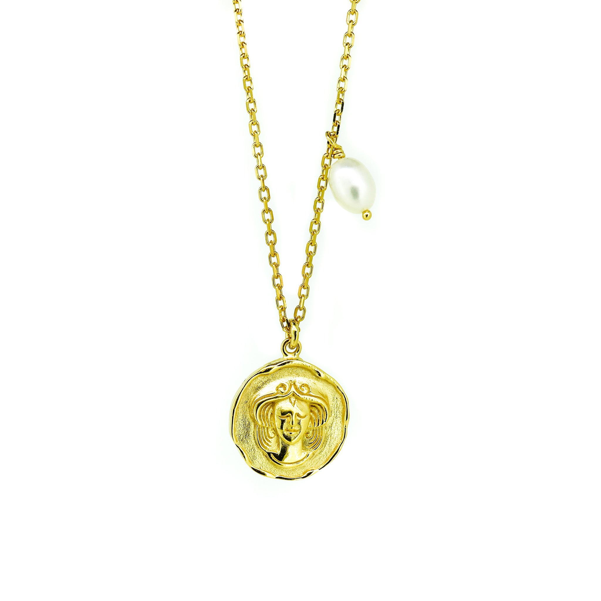 virgo zodiac necklace gold