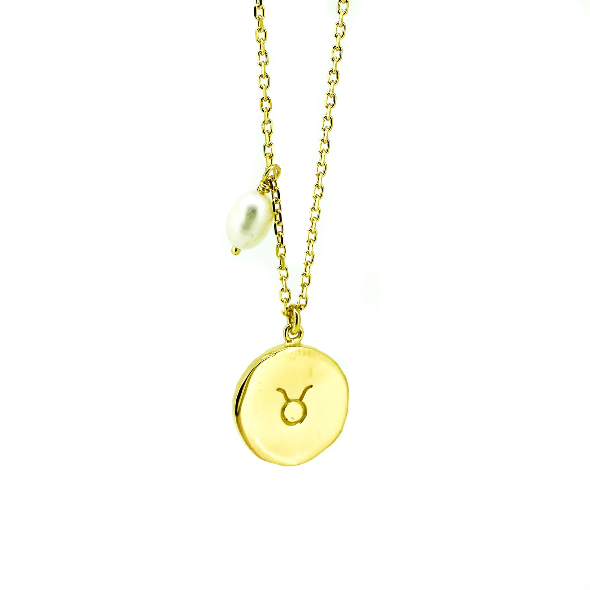 taurus zodiac necklace