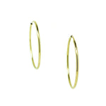 gold hoop earrings