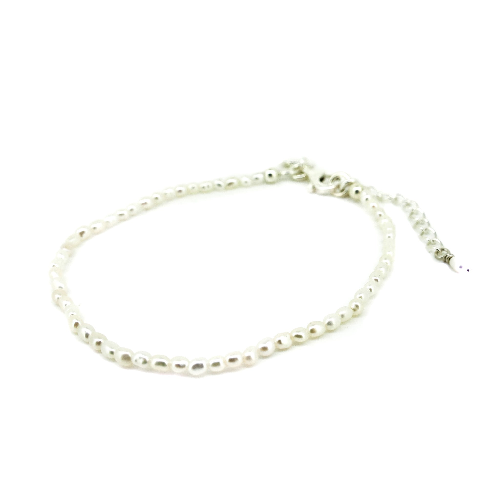 childrens dainty pearl bracelet
