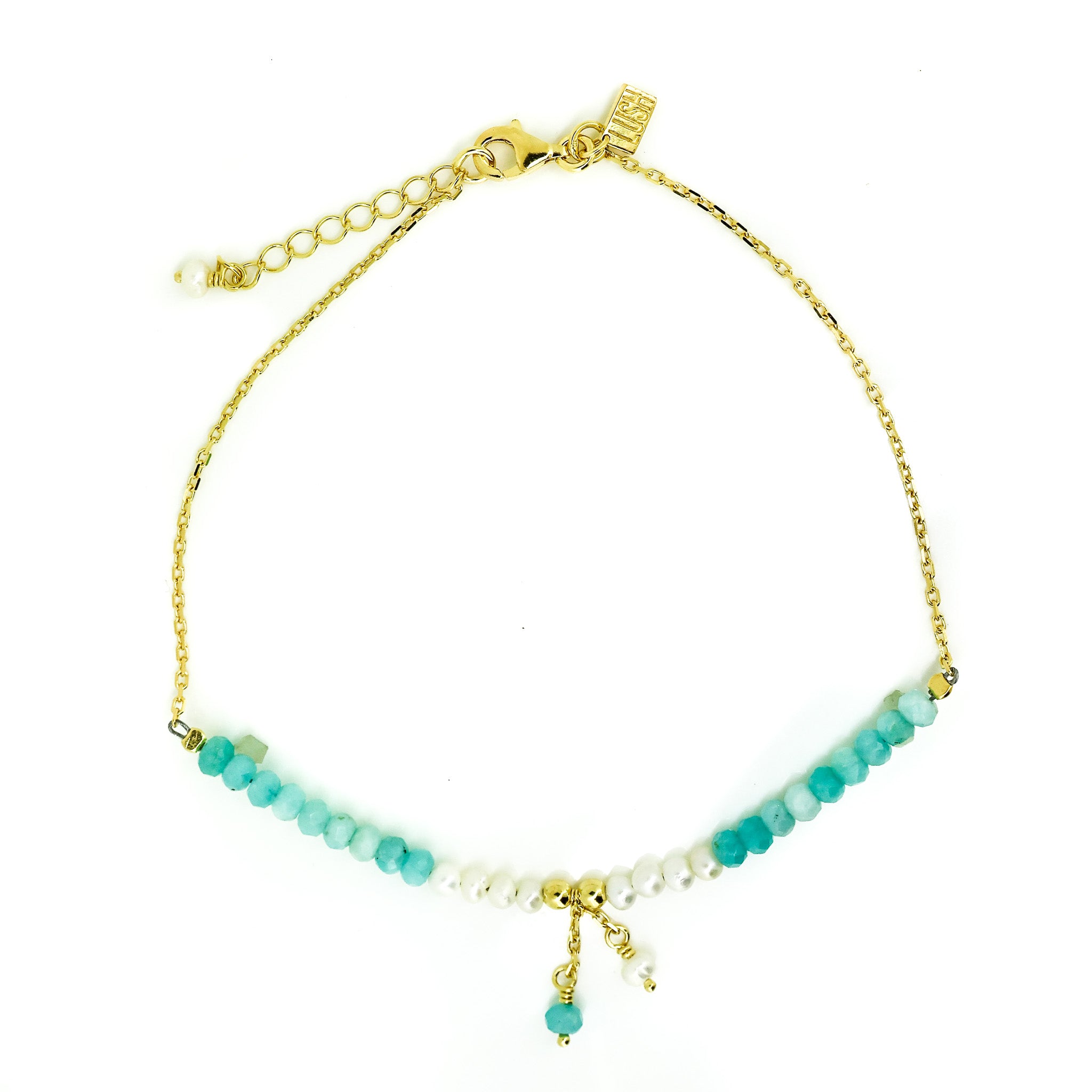 ocean spell apatite anklet