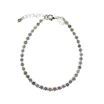 handmade labradorite silver bracelet