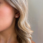 silver starfish studs