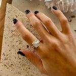 mother of pearl ring