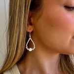 boho beach hoop earrings