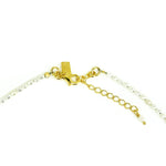 freshwater pearl necklace with gold clasp