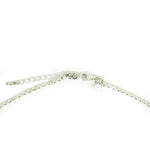 dainty beaded pearl necklace