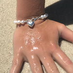 girls pearl bracelet