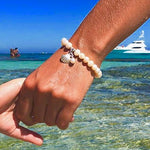 shell pearl bracelet