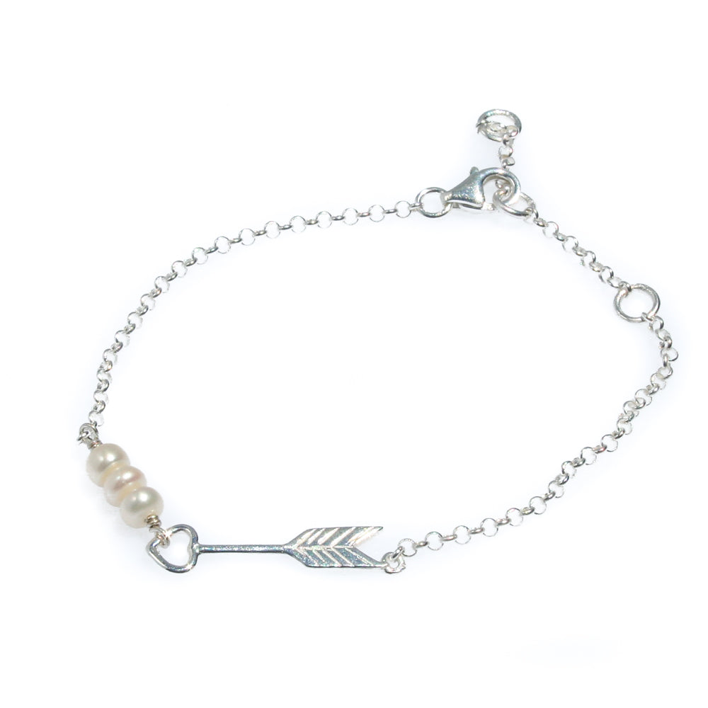 arrow silver bracelet