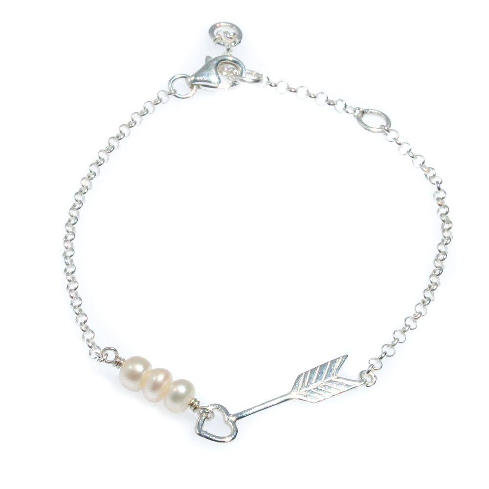 silver arrow bracelet