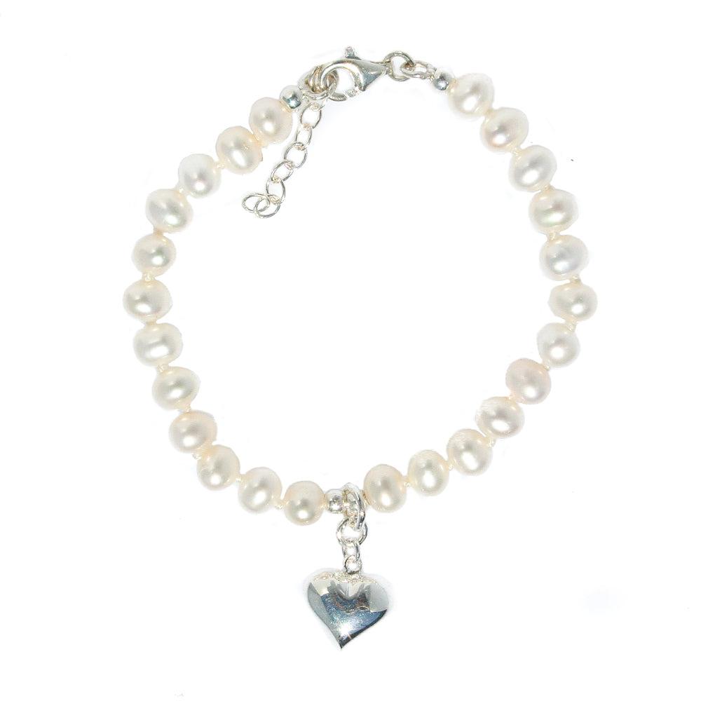 girls pearl bracelet