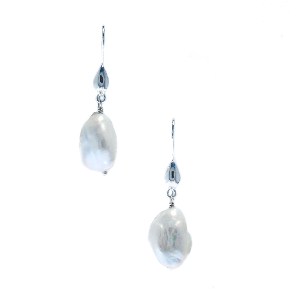 baroque pearl earrings