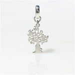 sterling silver boab tree of life charm or pendant