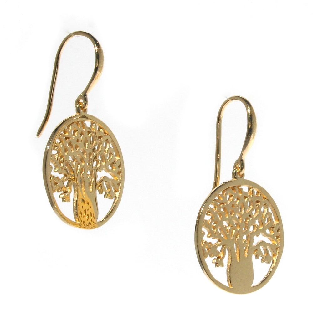 gold boab earrings