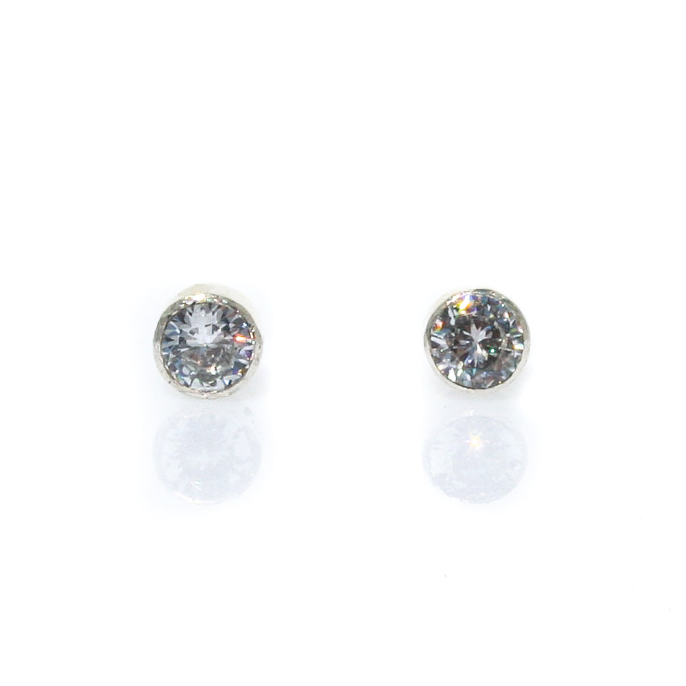 cubic zirconia studs