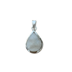 dew drop mother of pearl pendant