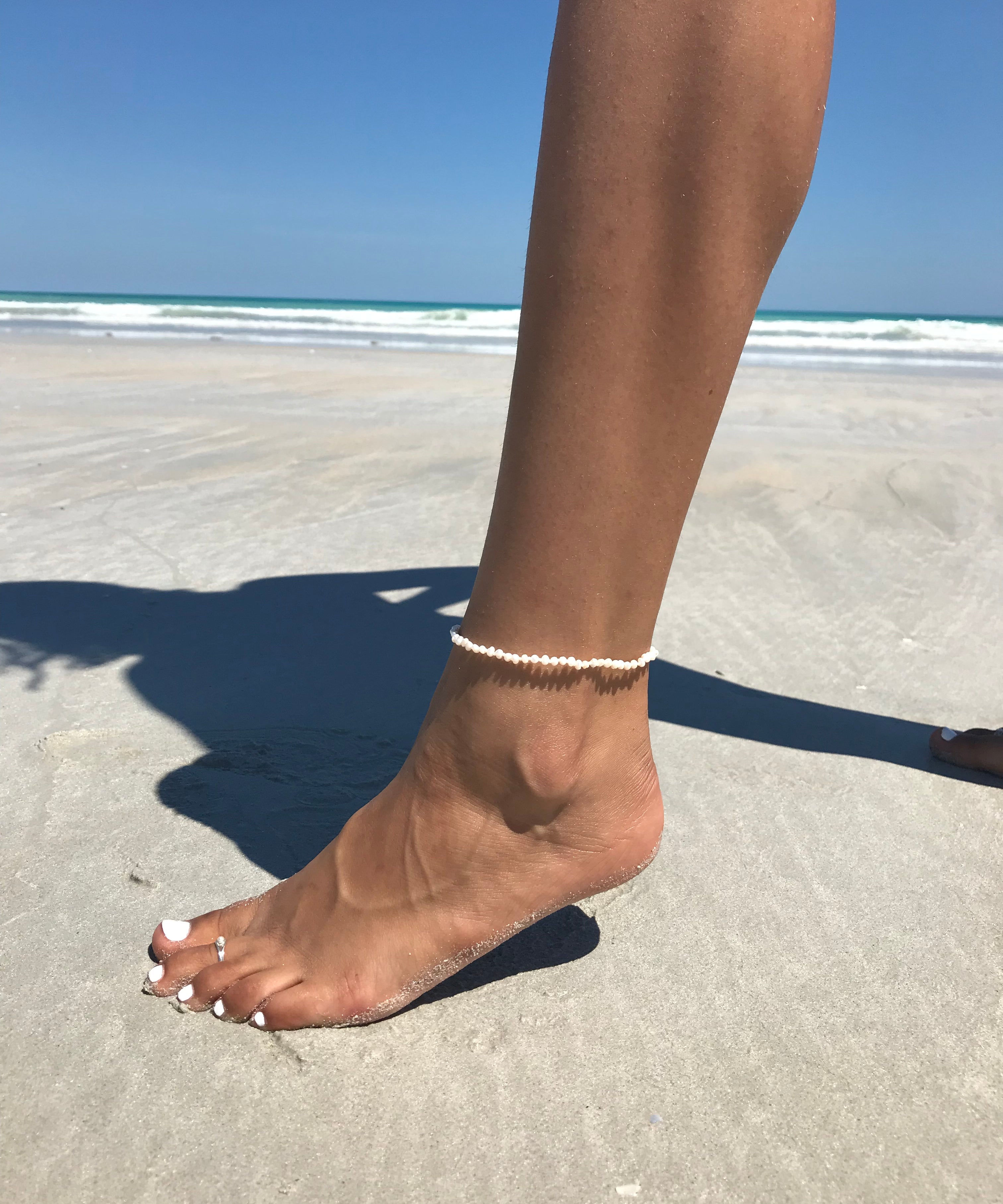 Pearl anklet
