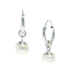 PEARL earrings silver