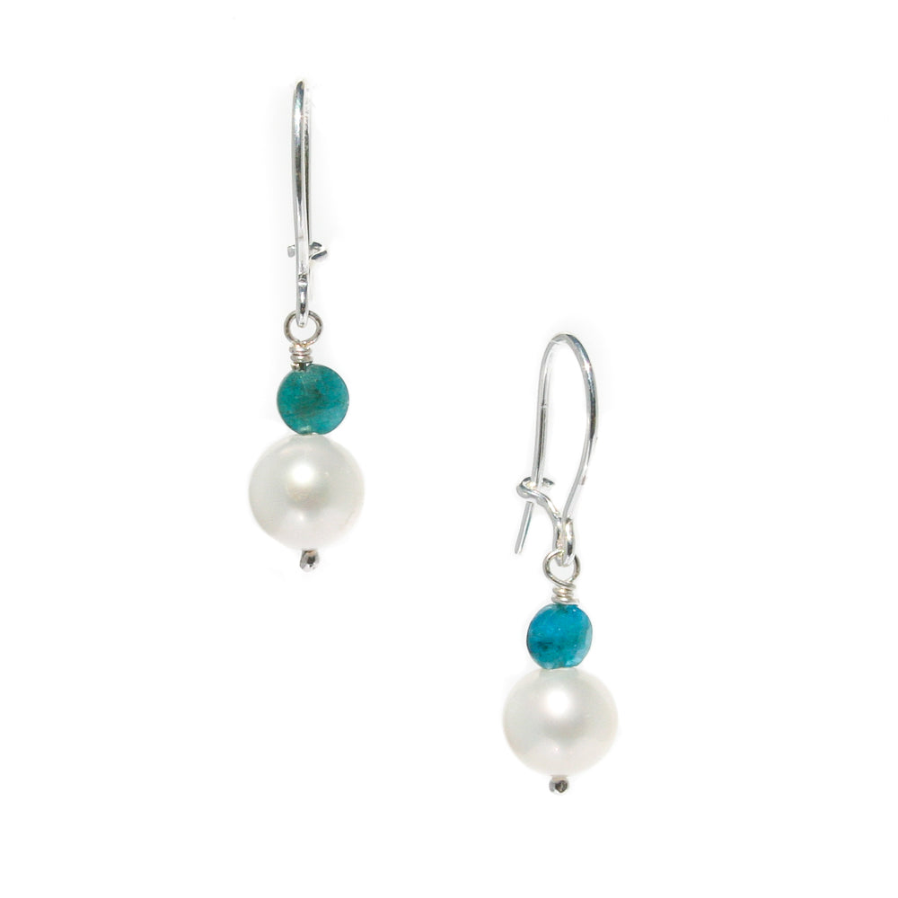 pearl hook earrings