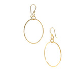 gold hoop earrings