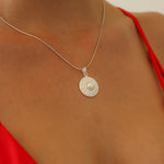 bohemian pearl pendant