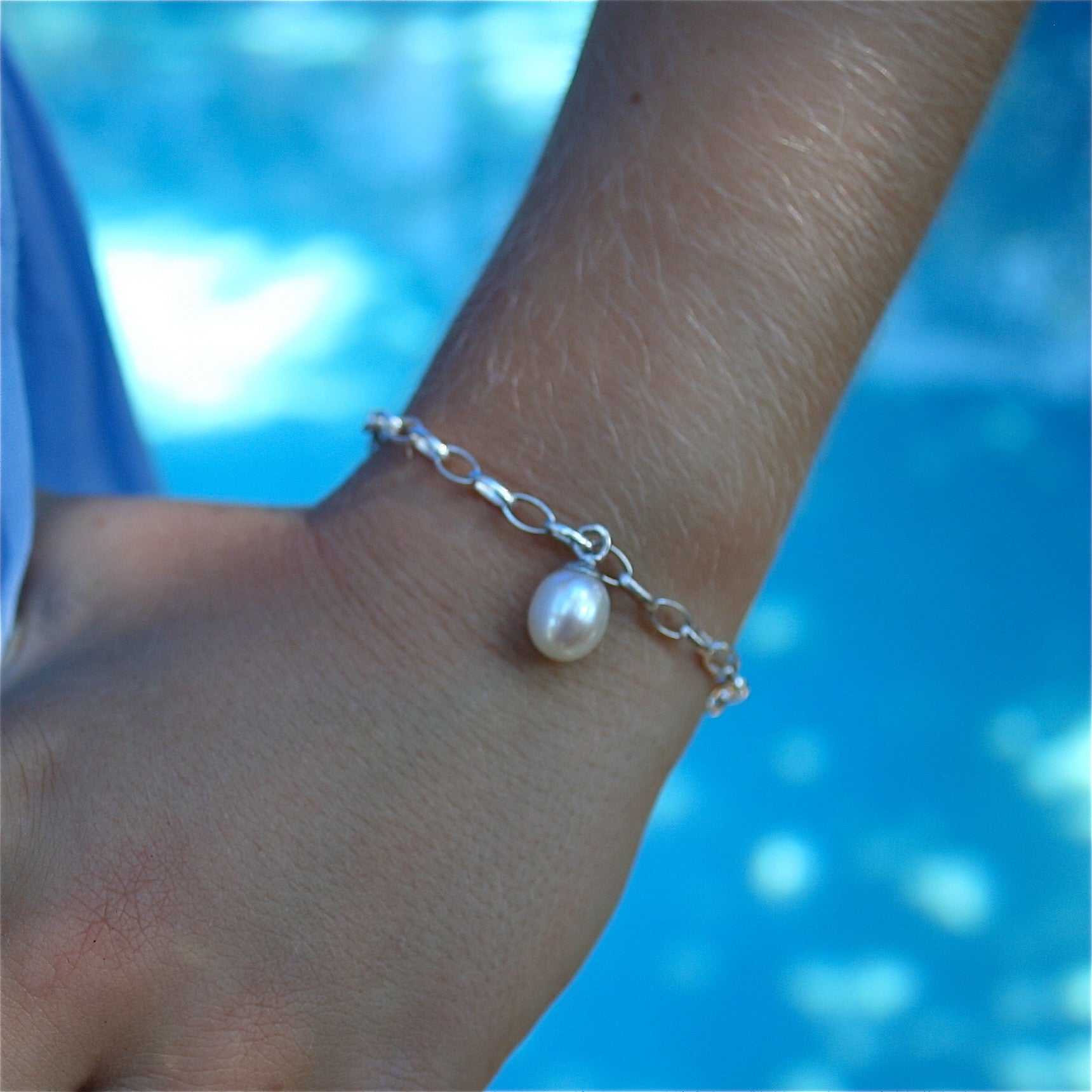 childrens pearl bracelet
