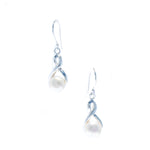 INFINITY PEARL EARRINGS