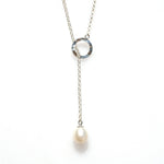 lariat pearl necklace