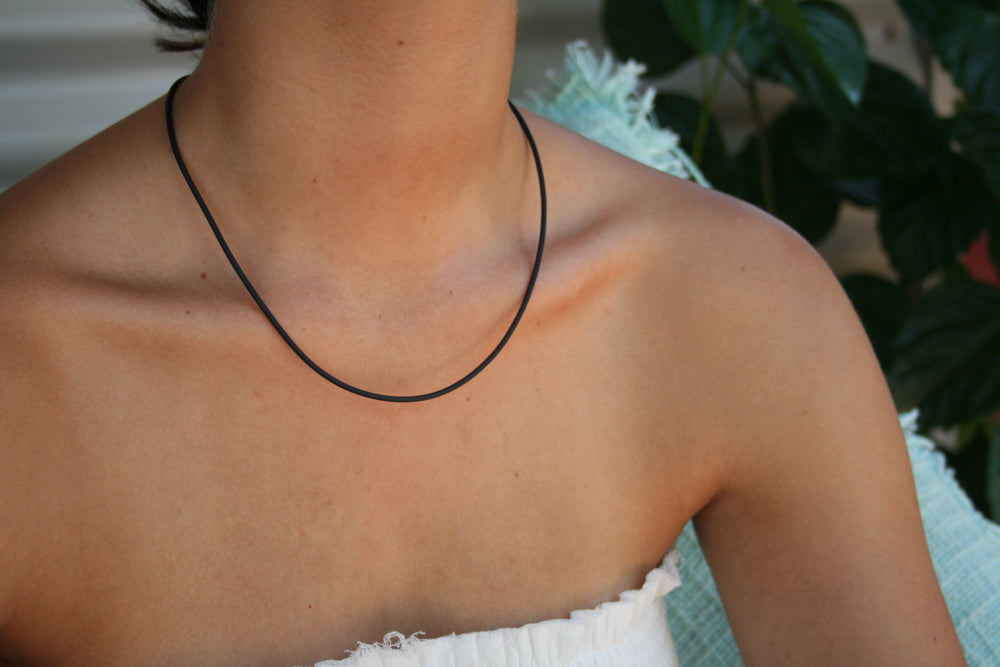 neoprene necklace