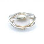 elegant pearl dress ring