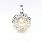 bohemian pearl pendant